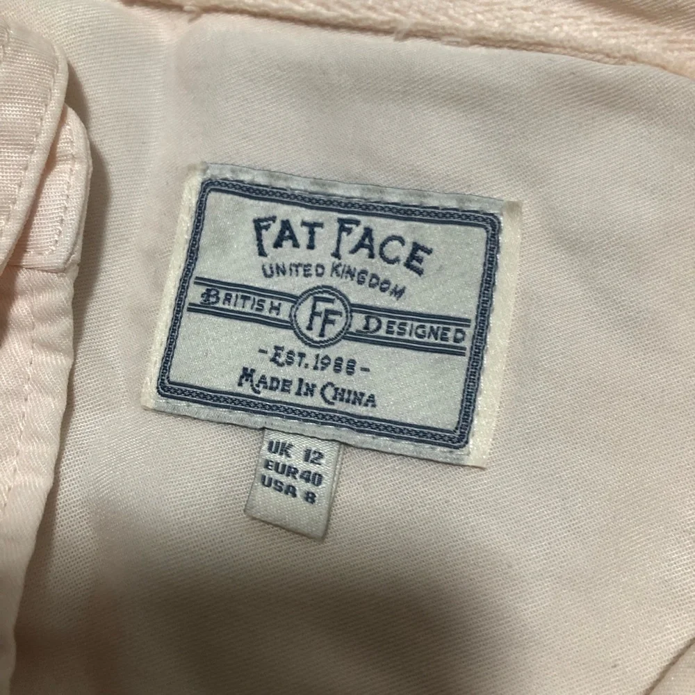 FatFace Peach Pink Button Front Utility Blouse - Size 8 - Picture 7 of 11